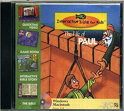 Game: The Life Of Paul (Kids' Interactive Bible) CD-ROM Unabridged - Tyndale New Media